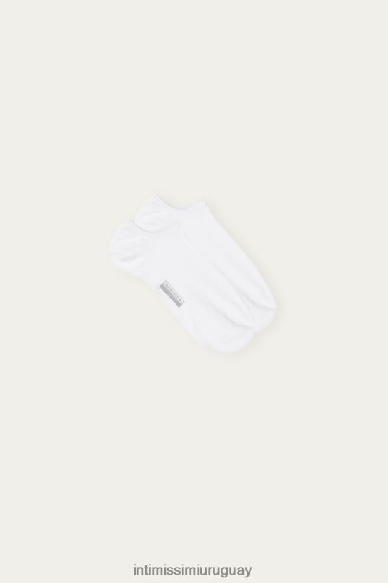 calcetines de algodon supima Intimissimi hombres 001-blanco V806B8354 medias