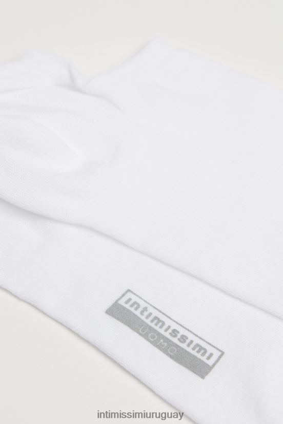 calcetines de algodon supima Intimissimi hombres 001-blanco V806B8354 medias