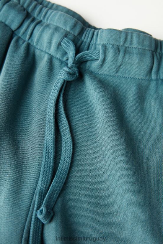 pantalones largos polares colección lavada Intimissimi hombres 162j-verde claro V806B8191 vestir