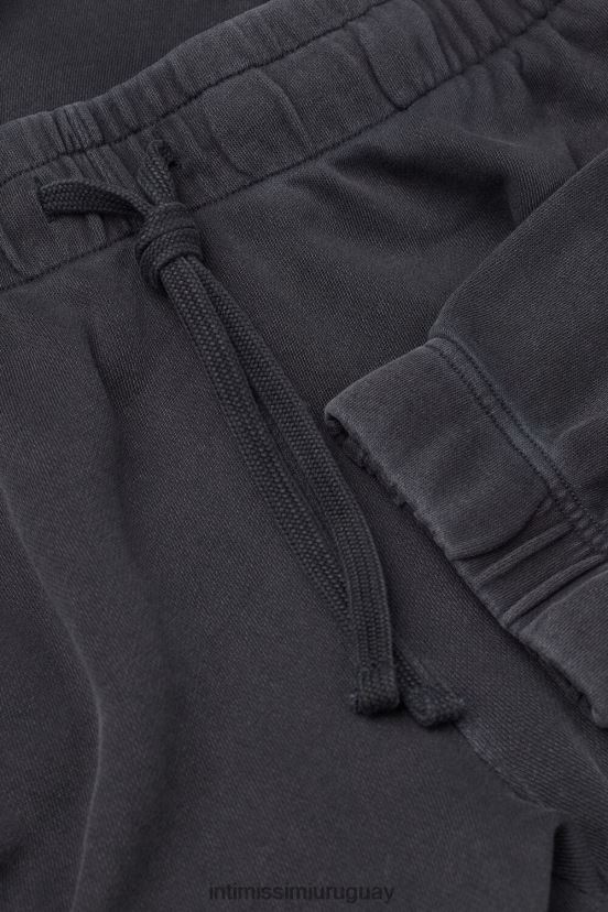 pantalones largos polares colección lavada Intimissimi hombres 762i-gris V806B8187 vestir