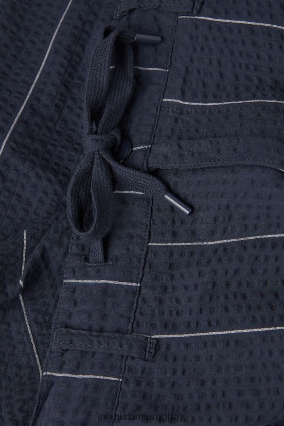 shorts de sirsaca con cordón Intimissimi hombres 305j-azul a rayas V806B8174 vestir
