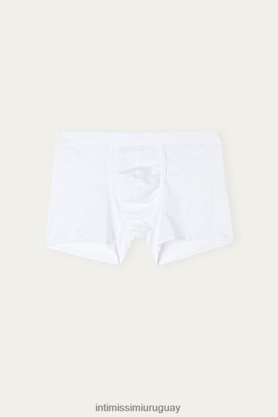 boxers algodón supima fresco natural Intimissimi hombres 001-blanco V806B849 ropa interior