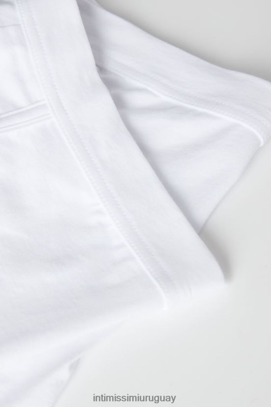 boxers algodón supima fresco natural Intimissimi hombres 001-blanco V806B849 ropa interior