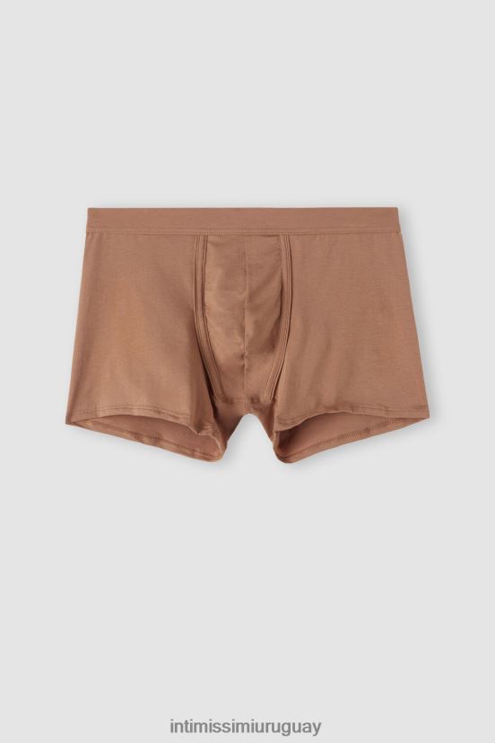 boxers algodón supima fresco natural Intimissimi hombres 417i-beige medio V806B875 ropa interior