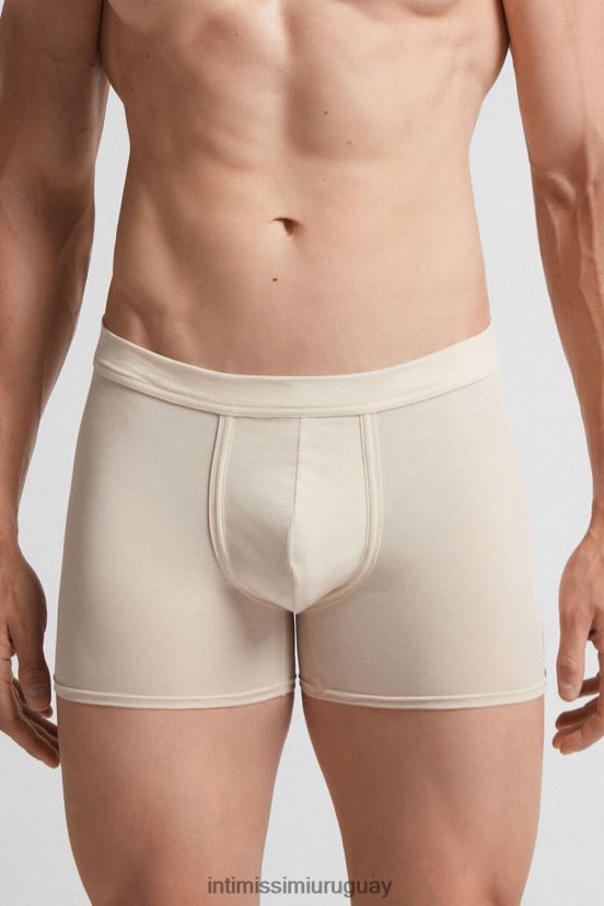 boxers algodón supima fresco natural Intimissimi hombres 721i-cuerda beige V806B874 ropa interior
