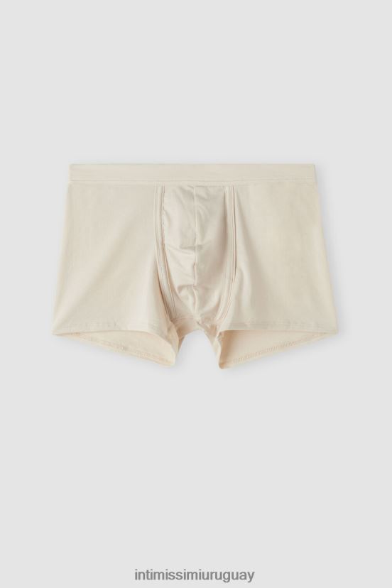 boxers algodón supima fresco natural Intimissimi hombres 721i-cuerda beige V806B874 ropa interior