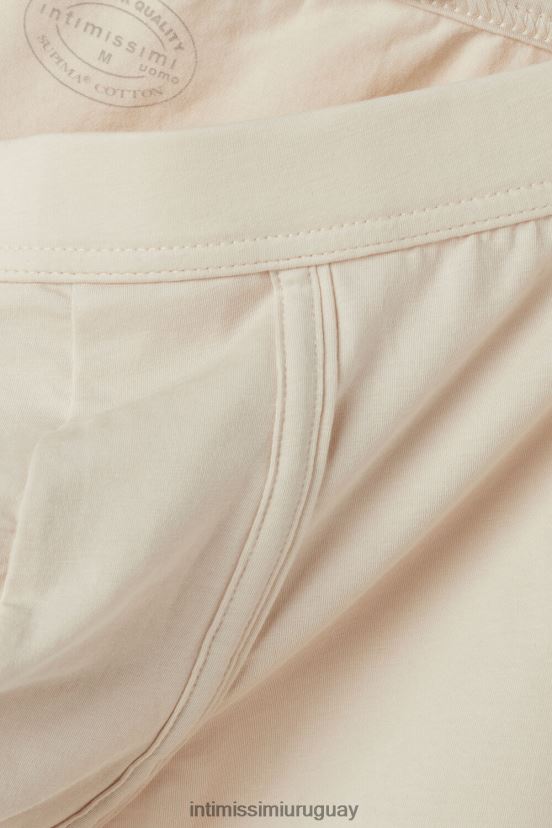 boxers algodón supima fresco natural Intimissimi hombres 721i-cuerda beige V806B874 ropa interior