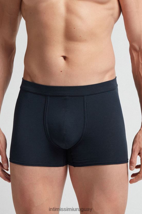 boxers algodón supima fresco natural Intimissimi hombres 800-azul medianoche V806B850 ropa interior