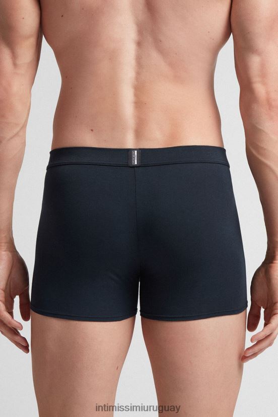 boxers algodón supima fresco natural Intimissimi hombres 800-azul medianoche V806B850 ropa interior