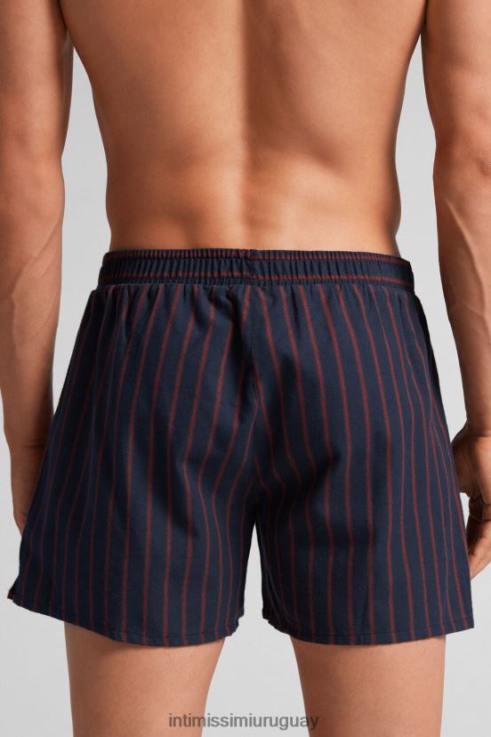 boxers con detalles estampados Intimissimi hombres 376j-riga mattone V806B812 ropa interior