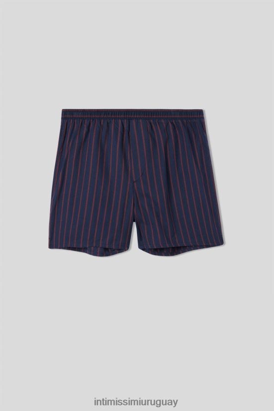 boxers con detalles estampados Intimissimi hombres 376j-riga mattone V806B812 ropa interior