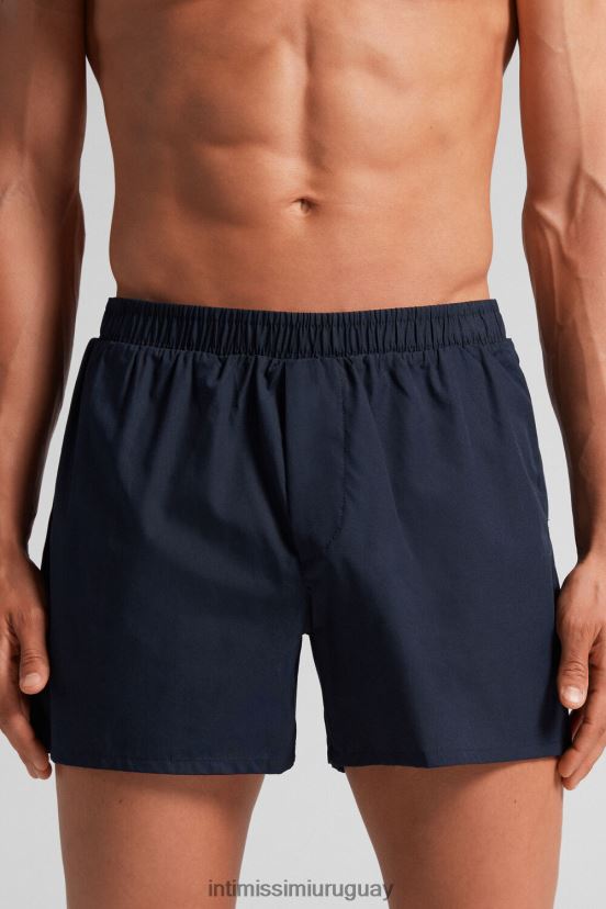 boxers con detalles estampados Intimissimi hombres 800-azul medianoche V806B819 ropa interior