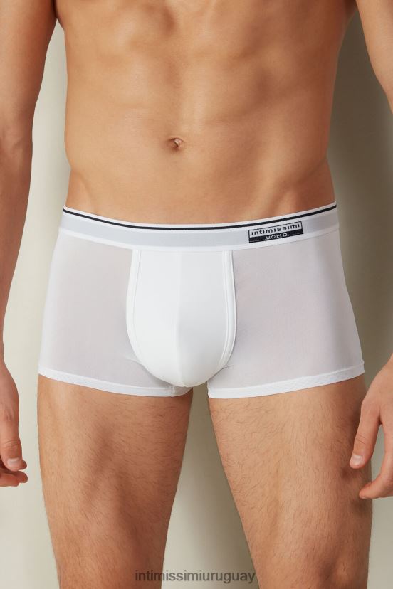 boxers de micromalla súper frescos Intimissimi hombres 001-blanco V806B897 ropa interior