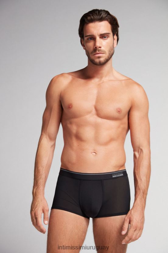 boxers de micromalla súper frescos Intimissimi hombres 019-negro V806B896 ropa interior