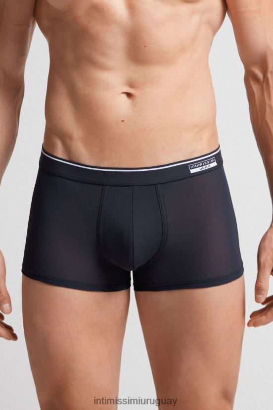 boxers de micromalla súper frescos Intimissimi hombres 800-azul medianoche V806B895 ropa interior