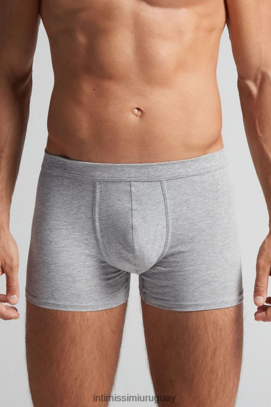 boxers holgados de algodón supima Intimissimi hombres 031-mezcla gris claro V806B8123 ropa interior