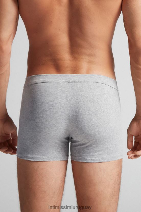 boxers holgados de algodón supima Intimissimi hombres 031-mezcla gris claro V806B8123 ropa interior