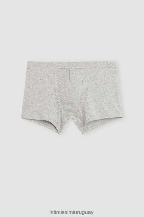 boxers holgados de algodón supima Intimissimi hombres 031-mezcla gris claro V806B8123 ropa interior