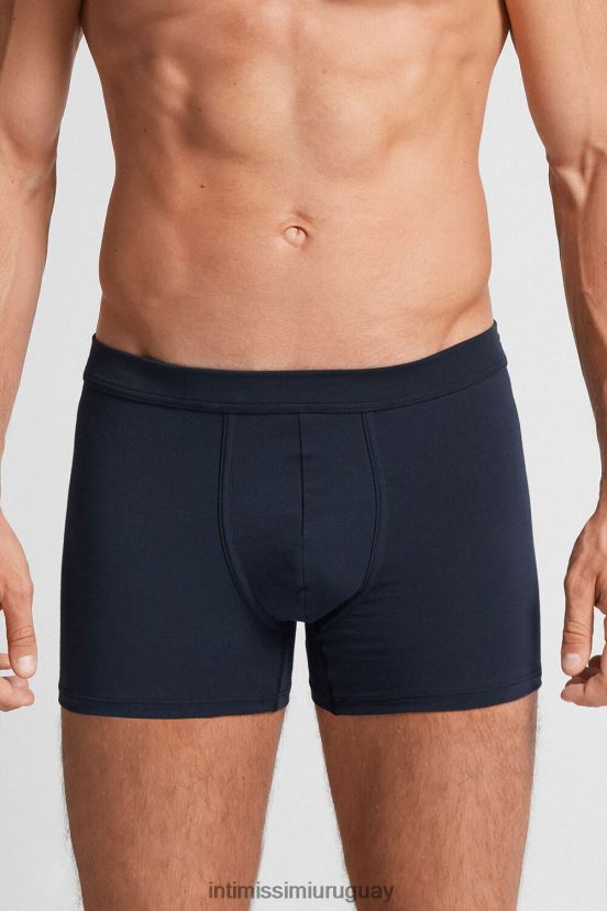boxers holgados de algodón supima Intimissimi hombres 800-azul medianoche V806B8142 ropa interior