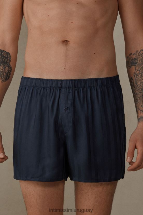 boxers modales Intimissimi hombres 095i-azul oscuro V806B879 ropa interior