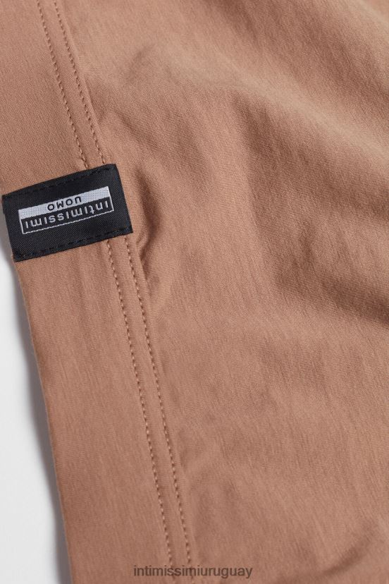braguita de algodón supima fresco natural Intimissimi hombres 417i-beige medio V806B876 ropa interior