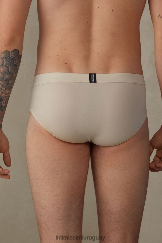 braguita de algodón supima fresco natural Intimissimi hombres 721i-cuerda beige V806B877 ropa interior