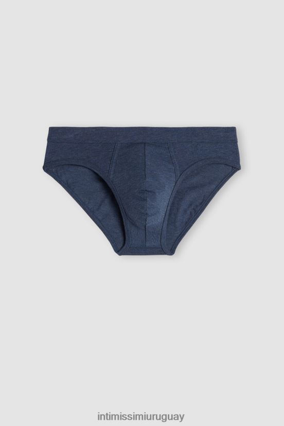 calzoncillos de algodón supima Intimissimi hombres 5210-mezcla azul denim V806B8135 ropa interior