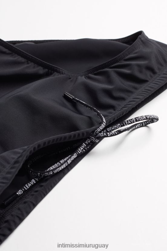 calzoncillos de baño lisos Intimissimi hombres 019-negro V806B8450 vestir