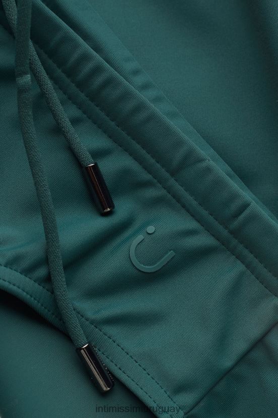 calzoncillos de baño lisos Intimissimi hombres 4369-verde oscuro V806B8434 vestir