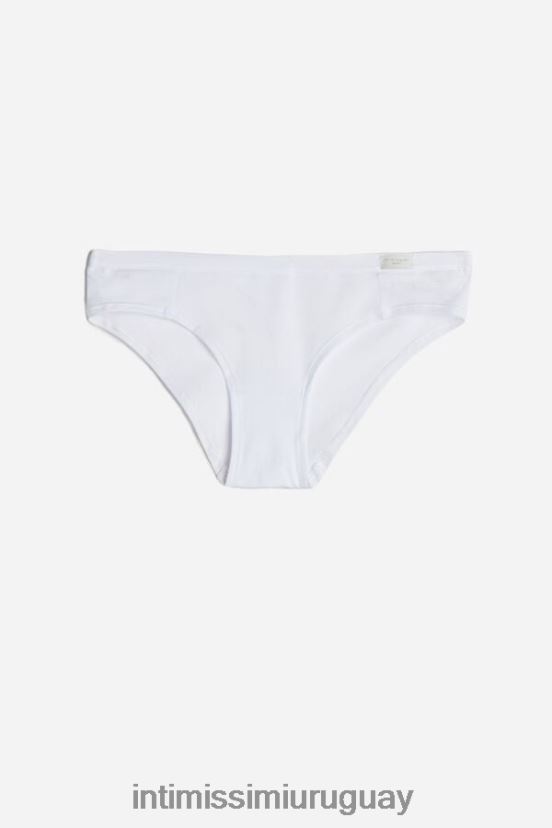 bragas de algodón natural Intimissimi mujer 001-blanco V806B81200 ropa interior