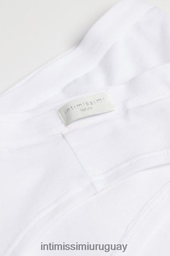 bragas de algodón natural Intimissimi mujer 001-blanco V806B81200 ropa interior