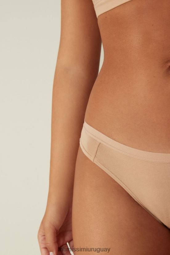 bragas de algodón natural Intimissimi mujer 044-beige suave V806B81191 ropa interior