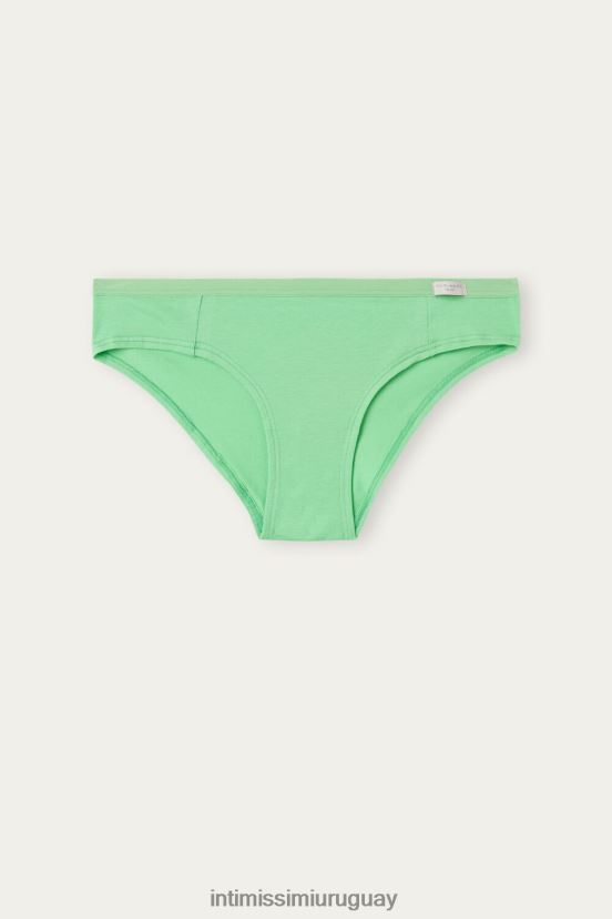 bragas de algodón natural Intimissimi mujer 218j-manzana menta V806B8982 ropa interior
