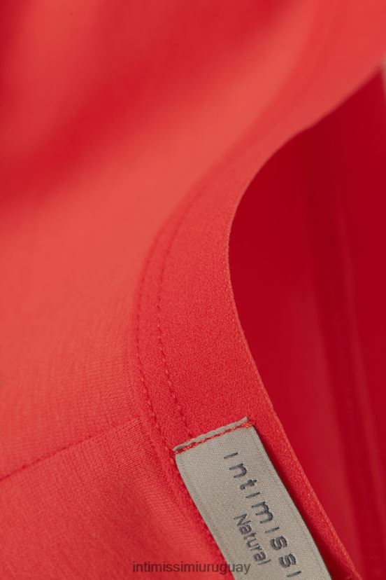 bragas de algodón natural Intimissimi mujer 219j-llama escarlata V806B8980 ropa interior