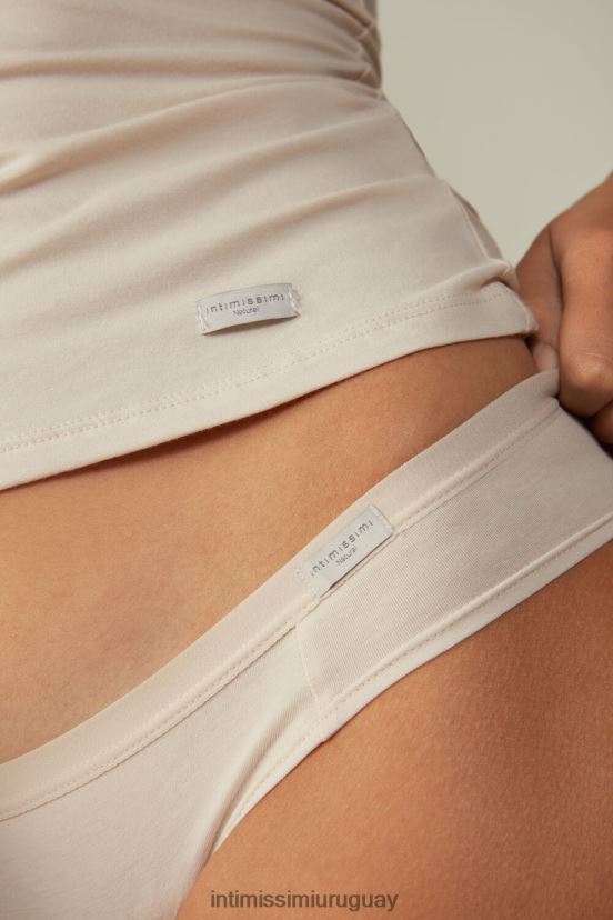 bragas de algodón natural Intimissimi mujer 2280-seda rosa V806B81189 ropa interior