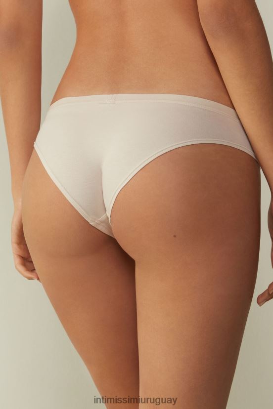bragas de algodón natural Intimissimi mujer 2280-seda rosa V806B81189 ropa interior