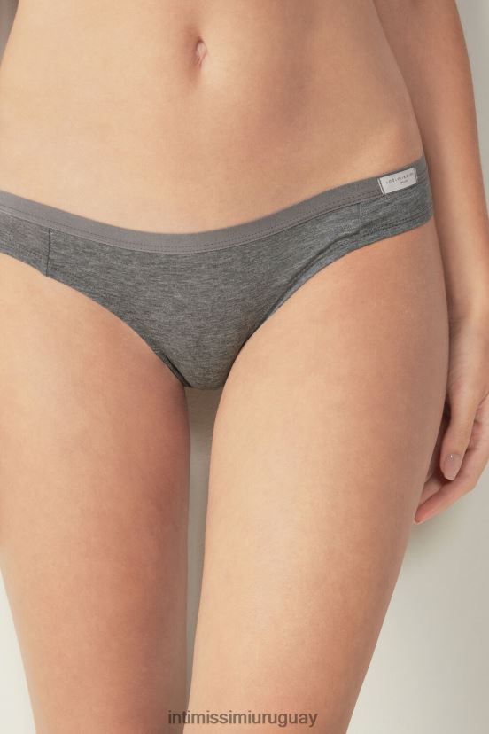 bragas de algodón natural Intimissimi mujer Mezcla gris nube 616i V806B81126 ropa interior