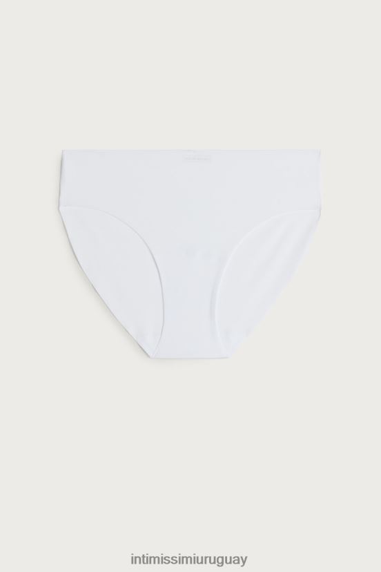braguitas ajustadas de microfibra sin costuras Intimissimi mujer 001-blanco V806B81172 ropa interior