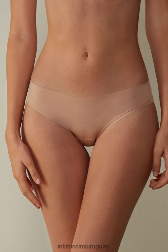 braguitas ajustadas de microfibra sin costuras Intimissimi mujer 044-beige suave V806B81171 ropa interior