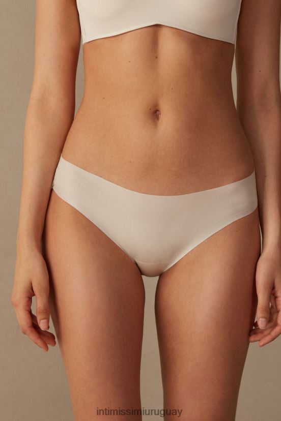 braguitas ajustadas de microfibra sin costuras Intimissimi mujer 2280-seda rosa V806B81170 ropa interior