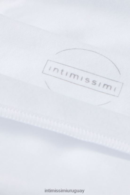 braguitas de algodón de talle bajo Intimissimi mujer 001-blanco V806B8923 ropa interior