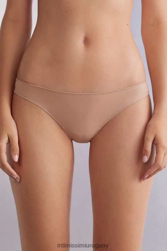 braguitas de algodón de talle bajo Intimissimi mujer 044-beige suave V806B8883 ropa interior