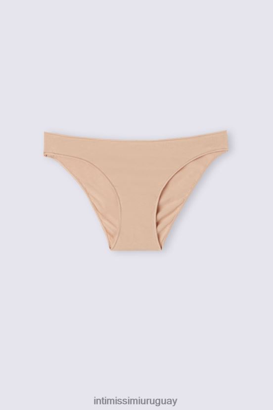 braguitas de algodón de talle bajo Intimissimi mujer 044-beige suave V806B8883 ropa interior