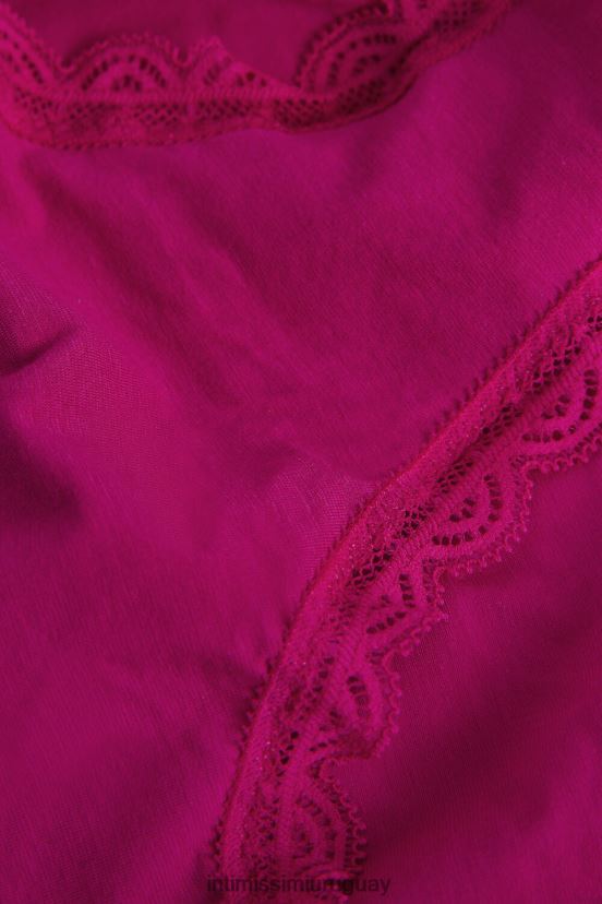 braguitas de algodón y encaje Intimissimi mujer 348j-orquídea morada V806B8892 ropa interior