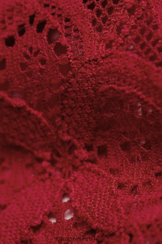 braguitas de encaje de talle bajo Intimissimi mujer 1473-rojo V806B81039 ropa interior