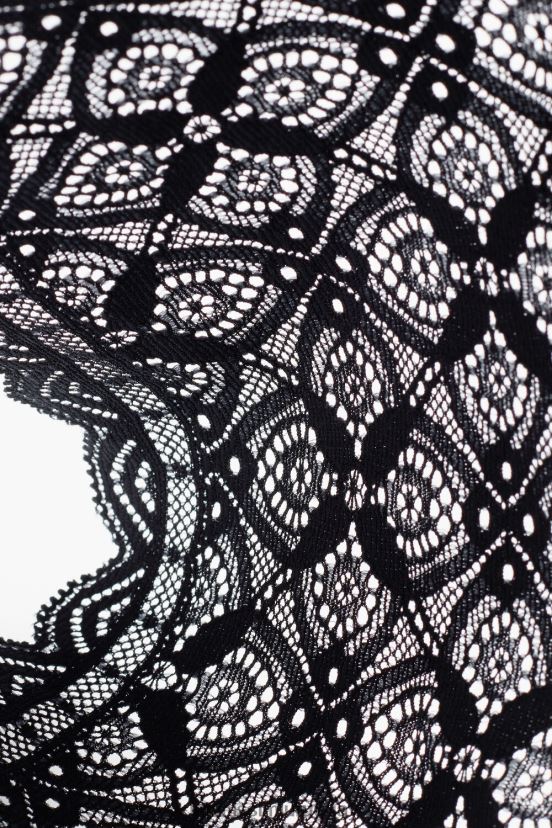 braguitas de seda y encaje Intimissimi mujer 019-negro V806B81132 ropa interior