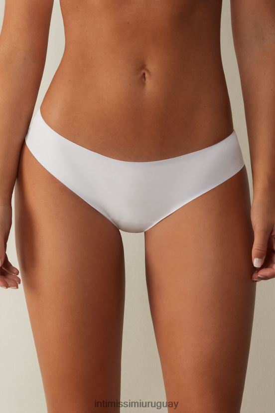 calzoncillos de algodón sin rematar Intimissimi mujer 001-blanco V806B81186 ropa interior