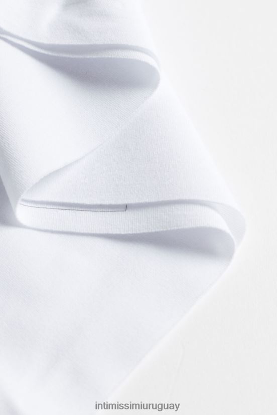 calzoncillos de algodón sin rematar Intimissimi mujer 001-blanco V806B81186 ropa interior