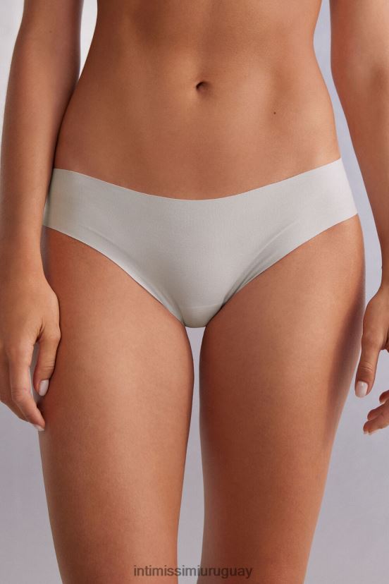 calzoncillos de algodón sin rematar Intimissimi mujer 347j-gris hielo V806B8895 ropa interior