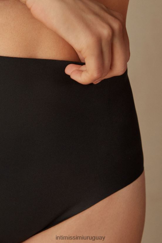 calzoncillos de microfibra sin rematar Intimissimi mujer 019-negro V806B81120 ropa interior